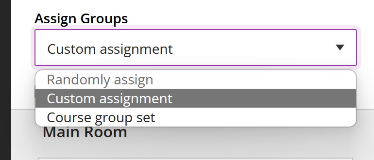 image of group assignment types